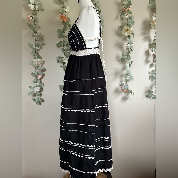 SEA Ryleigh Ric Rac Midi Dress - Picture 8 of 10